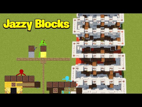 "Jazzy Note Blocks" - Alan Becker & Aaron Grooves Minecraft Note Blocks Song
