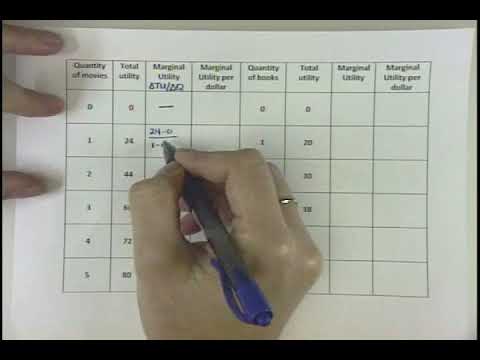 Chapter 8 - Marginal Utility