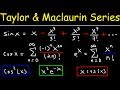 Taylor Series And Maclaurin Series Calculus 2