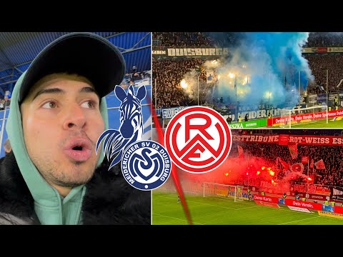 DERBY in the POTT🔥 | It's going off! 🧨 | MSV DUISBURG vs RW ESSEN | Stadium vlog