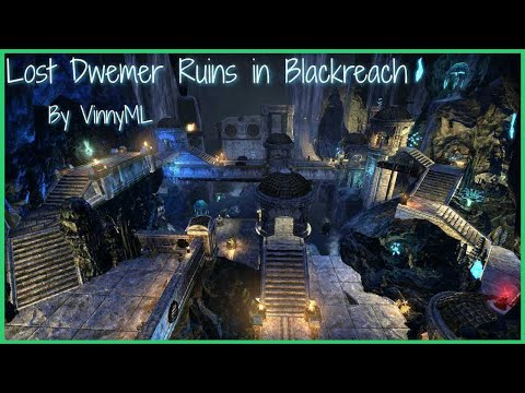 ESO Housing Tours: Lost Dwemer Ruins in Blackreach (The Erstwhile Sanctuary Converted)