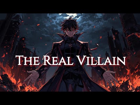 Nightcore – The Real Villain | Dark Anime Original AI Music (English Lyrics)