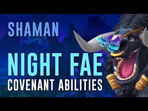 Shaman Night Fae Covenant Abilities Overview - Shadowlands Beta