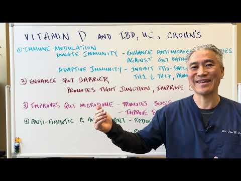 Vitamin D and Inflammatory Bowel Disease, Ulcerative Colitis and Crohn's Disease