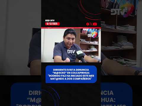 Dirigente evista denuncia “m@scr3” en Colcapirhua