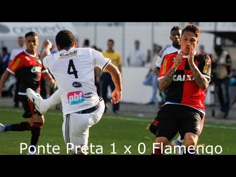 Ponte Preta 1 x 0 Flamengo - Gol Pablo - Brasileirão Série A 09/08/2015