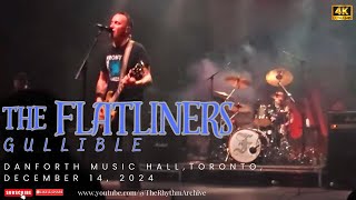 The Flatliners | &quot;Gullible&quot; LIVE! | Melodic Punk | Danforth Music Hall | Toronto | Dec 14, 2024