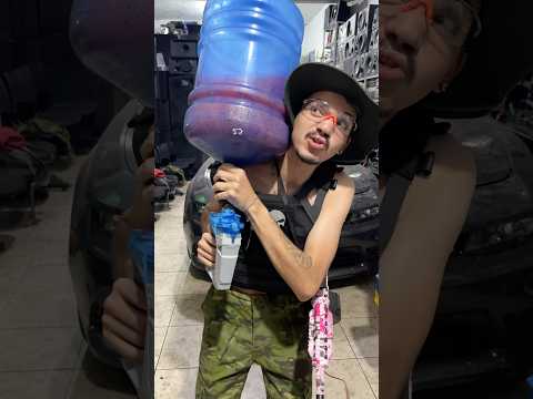 #pov A Guerra vai começa de arma de gel #armadegel #viral #shorts