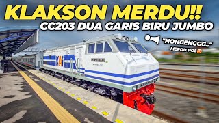 Download lagu LIVERY BARU OBRAL KLAKSON MERDU‼️Naik KA Penataran ditarik Lokomotif CC203 Dua Garis Biru Jumbo mp3 Download lagu LIVERY BARU OBRAL KLAKSON MERDU‼️Naik KA Penataran ditarik Lokomotif CC203 Dua Garis Biru Jumbo mp3
