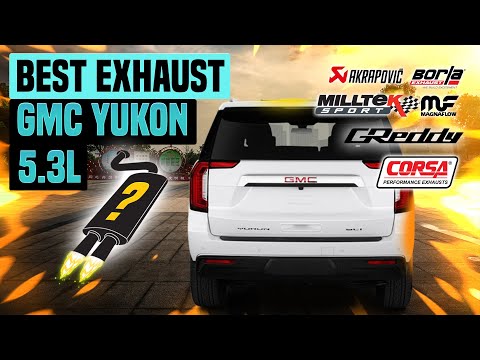 GMC Yukon Exhaust Sound 5.3L V8 🔥 Straight Pipe,Performance,Upgrade,System,Corsa,Mods,Review+