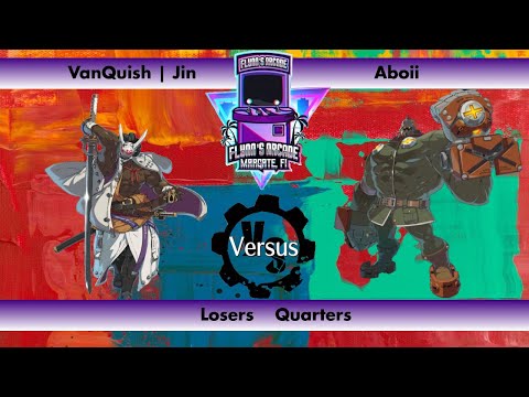 Flynn's Arcade 076 Losers Quarters - VanQuish | Jin (Nagoriyuki) Vs Aboii (Potemkin) Guilty Gear