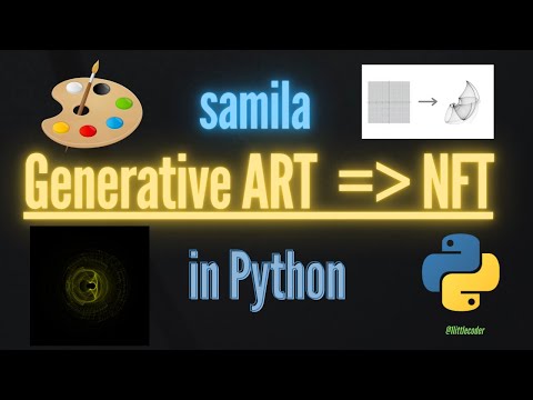 Python Tutorial For Generative Art Nft Art In Python Using Samila