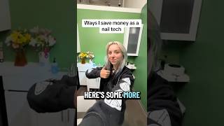 Ways to save money as a nail tech #nailtech #naildesigns #nails