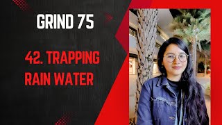 YouTube video '42. Trapping Rain Water| Leetcode Daily Challenge| Hard | Two Pointer Approach | C++, Java, Python'