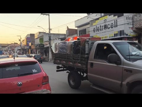 CENTRO DA CIDADE DE AROEIRAS PARAÍBA NESSA TARDE DE SEXTA-FEIRA 
