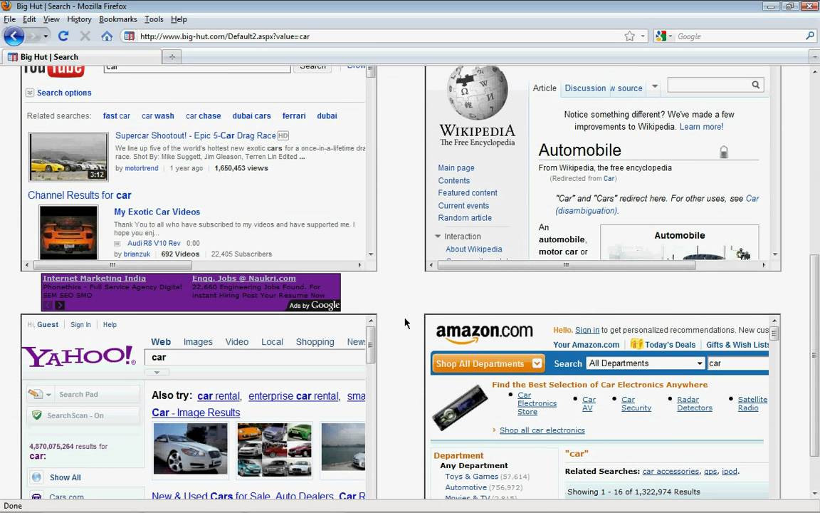Meta Search Engine Big-hut