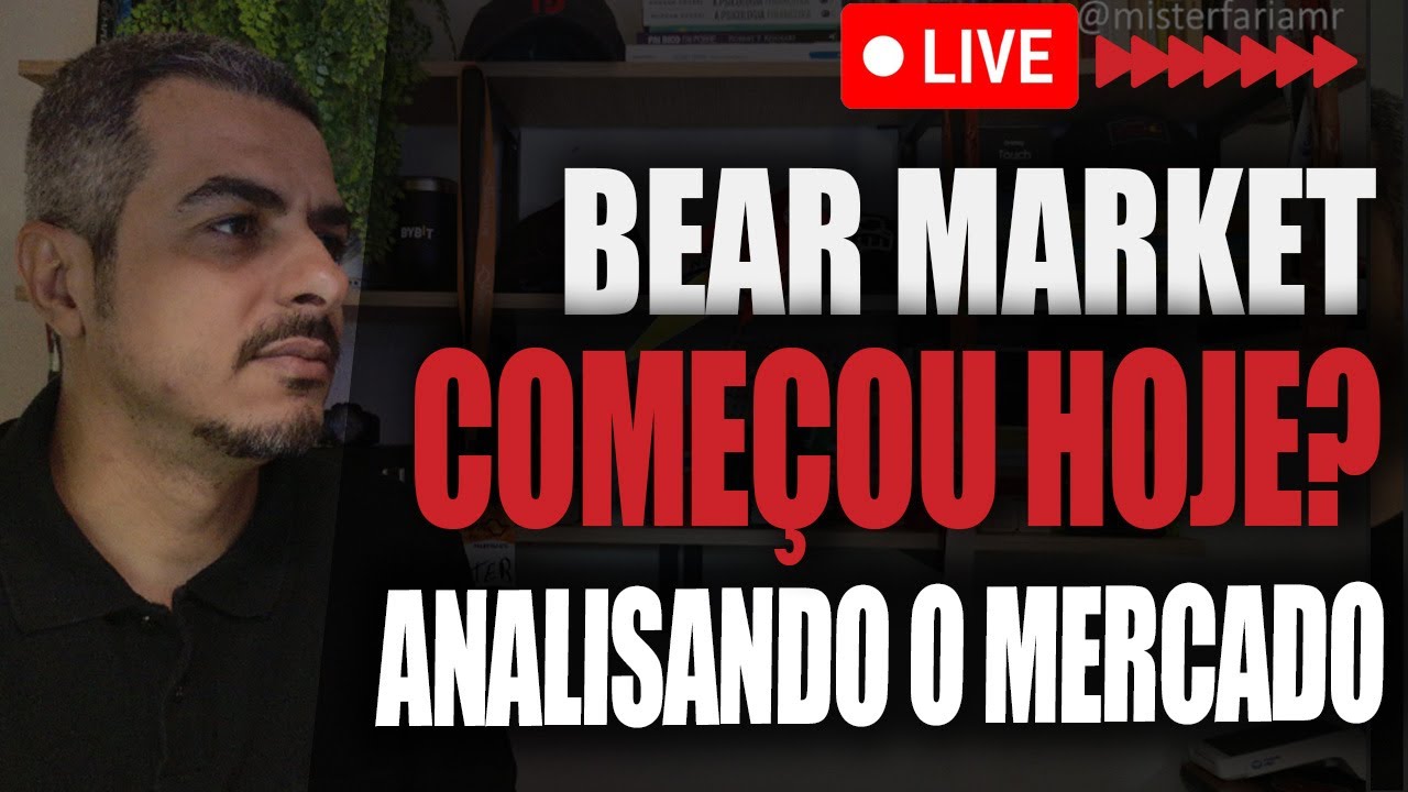 ⚠️BITCOIN AGORA - BEAR MARKET COMEOU HOJE? - Analisando os Mercados Bitcoins e ETFs