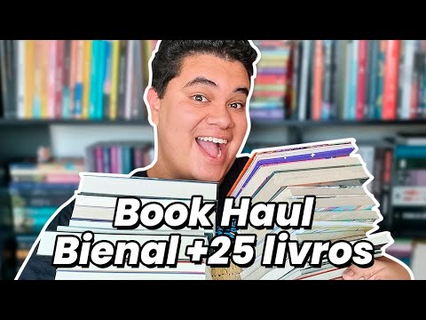 BOOK HAUL BIENAL DO LIVRO DO RIO 2023 | Comprei e ganhei mais de 25 livros!