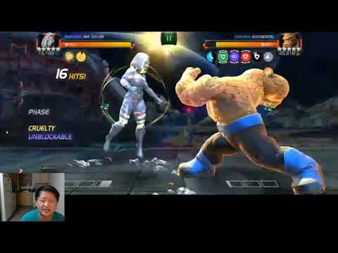 Flawless Thing War Boss One-Shot With Ghost - Marvel Contest of Champions