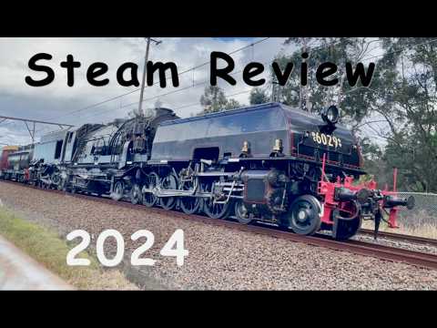 Australian Trains - Steam Locomotives In Action Review, 2024