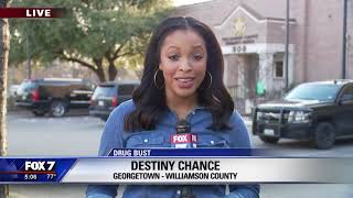 LIVE - Williamson County, Largest Central Texas drug bust in recent years