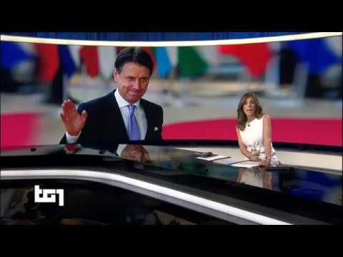 TITOLi TG1 sera 20 giugno 2019