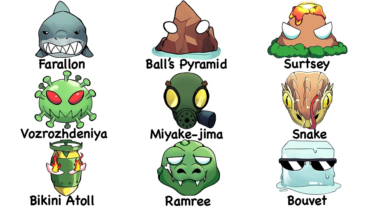 Every Forbidden Island Explored in 13 Minutes