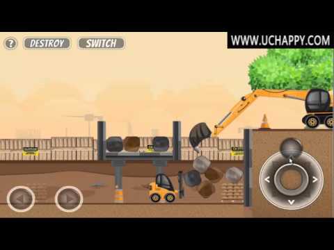 Construction City Junkyard Level 12 - Niveau 12 Walkthrough
