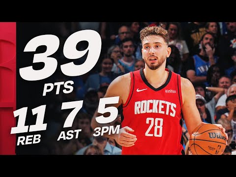 Alperen Sengun's DOMINANT DOUBLE-DOUBLE In OKC | October 21, 2025