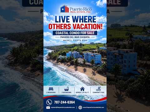 Coastal Condo for Sale in Manatí, Puerto Rico 🌊 #Shorts