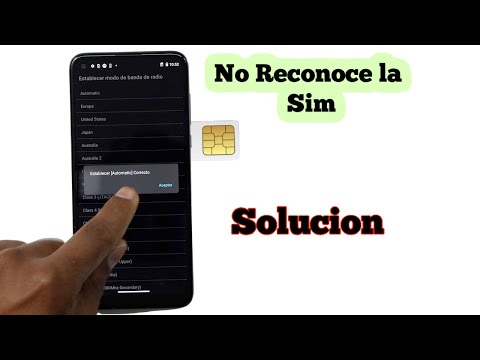 Mi Celular no reconoce la SIM card / Chip