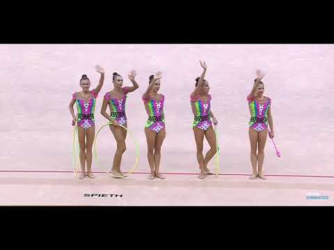 Bulgaria 3 Hoops + 2 Clubs Final - 37th FIG World Championships 2019 Baku