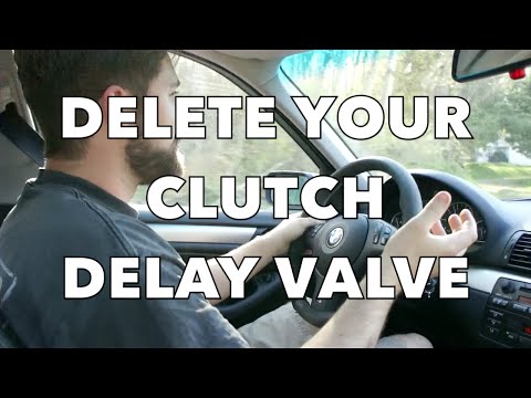 BMW E46 Clutch Delay Valve delete DIY and REVIEW