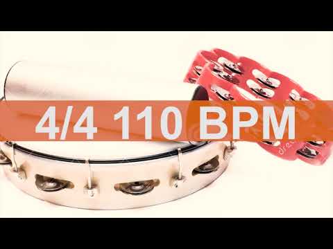 🔴 110 BPM Tambourine Metronome