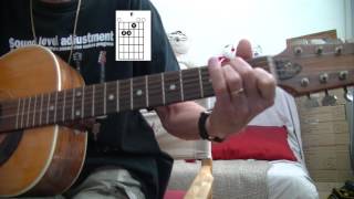 Na° 295 -  tuto  guitare - Gabrielle - johnny Hallyday - da©butants accoustique