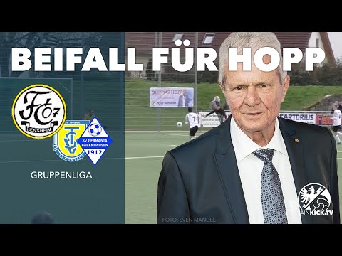 Applaus statt Hopp-Raus: Bensheim-Fans feiern Dietmar Hopp | FC Bensheim - SG Langstadt/Babenhausen