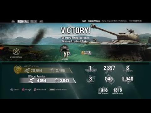 WOT being decoy in the Nameless on tanker mode.