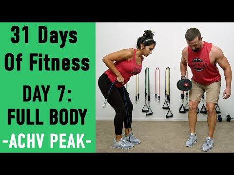 31DoF Day 7 - Full Body Tri-set Workout