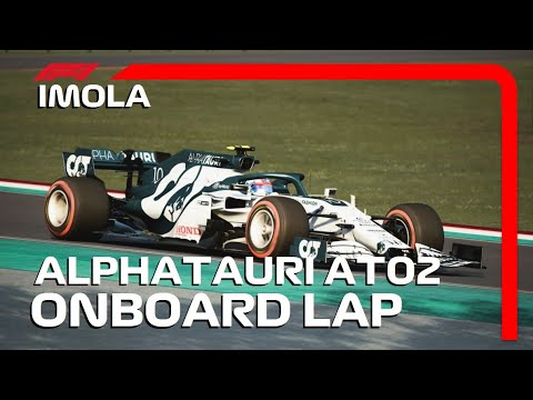F1 2021 AlphaTauri AT02 Onboard Lap Honda Engine Sounds | Imola | Assetto Corsa F1 2021 Mod