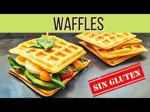 Waffles rápidos, SIN GLUTEN