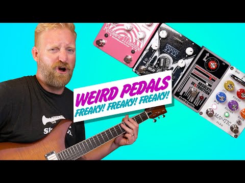 WEIRD PEDALS! - Mantic / Death by Audio / Cooper Fx / EQD Rainbow Machine - ROAD CASE s2e6