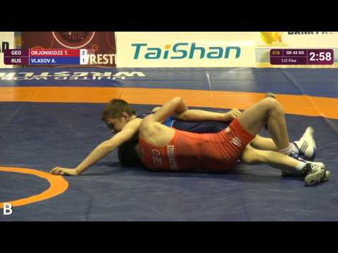 Temuri ORJONIKIDZE (GEO) - Aleksei VLASOV (RUS).mp4