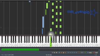 Edward Leaves Piano - Alexandre Desplat (Twilight New Moon) (Synthesia)