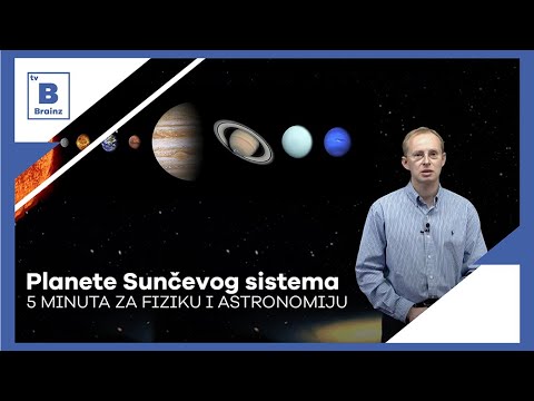 5 minuta za fiziku i astronomiju - Planete Sunčevog sistema