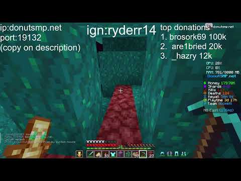 EPIC Day 18 Livestream on DonutsMP - Join Now!