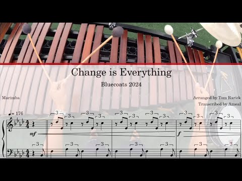 Bluecoats 2024 - Marimba Transcription (FULL SHOW)