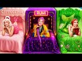 K Pop Demon Hunters Room Makeover Challenge Rumi Vs Mermaid Vs Ballerina Cappuccino In Real Life