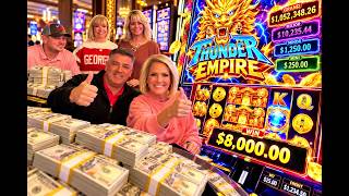 $10,000 MAX MAJOR! Here's what happen Dragon Link slot machine JUST LIKE THAT! #
