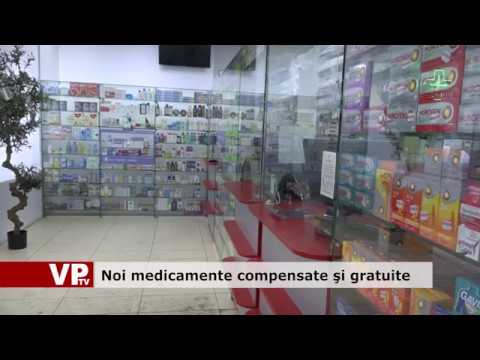 Noi medicamente compensate și gratuite