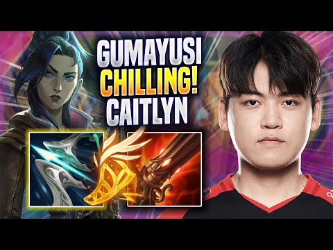 GUMAYUSI CHILLING WITH CAITLYN! - T1 Gumayusi Plays Caitlyn ADC vs Miss Fortune! | Season 2022